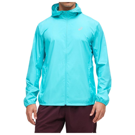 Asics Ανδρικό μπουφάν Core Reflective Logo Full-Zip Hooded Jacket